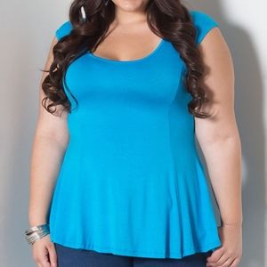 SWAK 1X Nadine Hi Lo Top Sealed With a Kiss